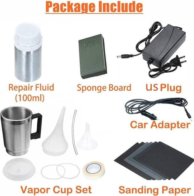 Headlight Restoration Kit, Car Headlight Glass Scratch Renovation Tool, Automobile Headlight Lens Polish Repair Tool with UV Block Coat to Remove Yellowing, Haze, Oxidation for Taillights, Foglights