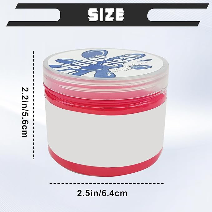 Car Cleaning Gel Clean Putty, Universal Auto Interior Cleaner Slime, Auto Detailing Tools Accessories for Cleaning Vehicle Interiors/Electronic Products/Homes/Offices, Gifts for Men Women (Pink)