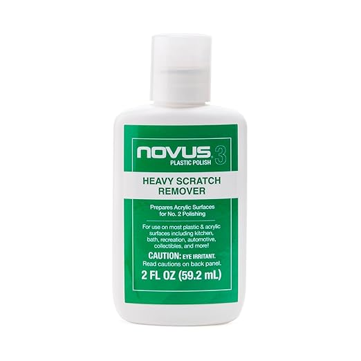NOVUS 7081 | Heavy Scratch Remover #3 | 2 Ounce Bottle