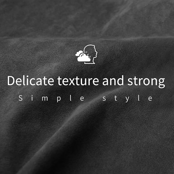 Osilly Car Headrest Pillow, Soft Comfortable Breathable Memory Foam Ergonomic Design Automotive Neck Pillow Cushion with Adjustable Strap for Neck Pain Pressure Relief, Universal Fit（Black）