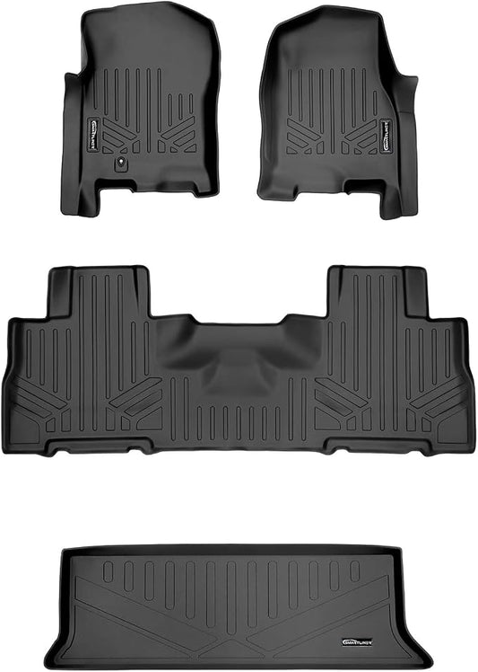 MAXLINER Floor Mats and Cargo Set for 2007-2010 Ford Expedition