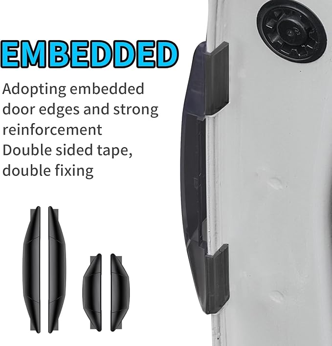 4 Pcs Car Door Edge Guard for Kia Sportage 2024-2026, Anti-Collision Scratch Protector Car Side Door Edge Protector Accesorios