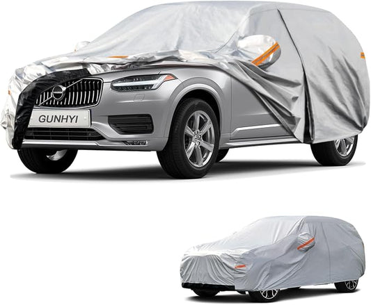 GUNHYI 6 Layers SUV Car Cover Custom Fit Volvo XC90 (2015-2026) Waterproof All Weather, Heavy Duty Outdoor Snow Sun Rain Uv Protection (Ships from US Warehouse, Delivery 3-8 Days)