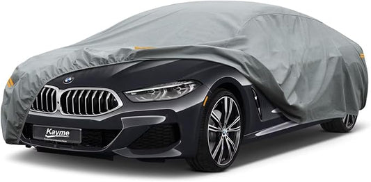 Kayme Heavy Duty Car Cover Custom Fit BMW 8 Series 840 M8 M850 Waterproof All Weather for Automobiles, Full Exterior Covers Sun Rain UV Protection.（Deliver About 3-10 Days）