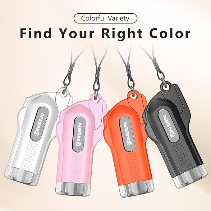 SINSEN Car Safety Hammer, 2-Pack Window Glass Breaker & Seatbelt Cutter, Emergency Keychain, Automotive Escape Kit and Survival Tool for Land/Underwater, Orange