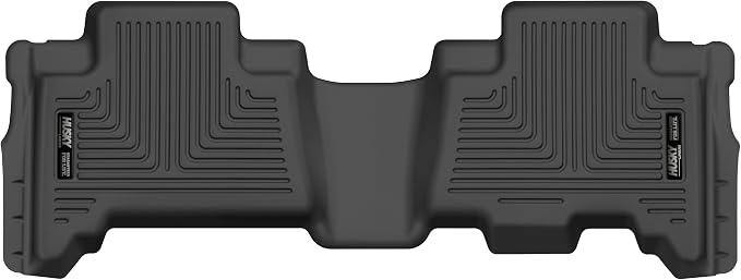Husky Liners Weatherbeater Floor Mats | Fits 2013-2024 Toyota 4Runner, 2014-2023 Lexus GX460 | 2nd Row, 1-pc Black - 19451