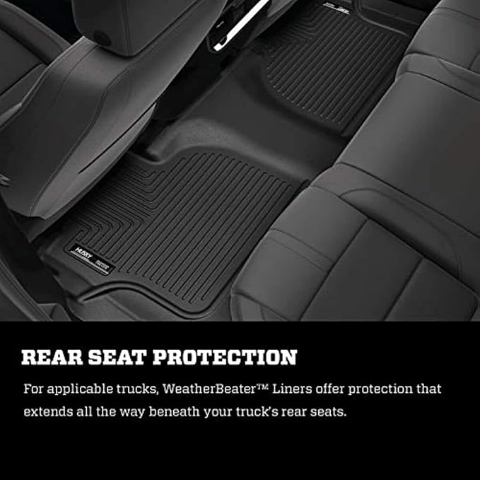 Husky Liners Weatherbeater Floor Mats | Fits 2019-2026 Nissan Altima | Front & 2nd Row, 3-pc Black - 99381
