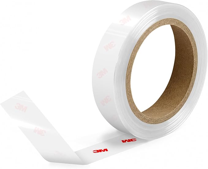 3M Clear Paint Surface Protection Vinyl Wrap .5 Inch Wide Tape Roll (.5 Inch x 48 Inch)