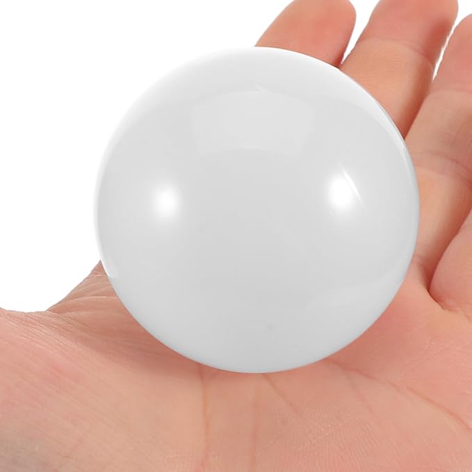 20pcs Hemispherical Makeup Mirror Globe Covers Replacement for LED Vanity Light Bulb Guard Shells Small Bulb Shade Accessories for Bathroom and Dressing Table