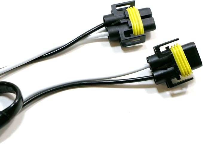 iJDMTOY H11/H8 Relay Harness Wire Kit with LED Light ON/Off Switch Compatible with Automtive Driving Light, Fog Light, Off-Road Lighting, etc