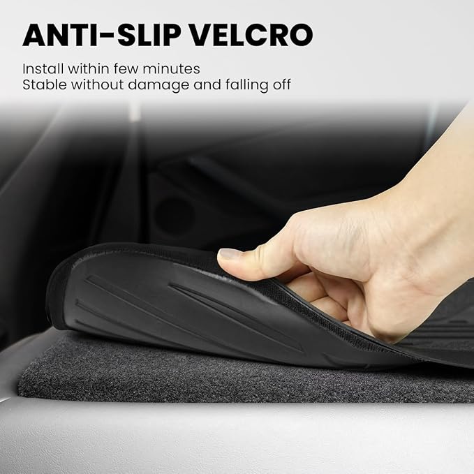LASFIT Rear Seat Back Protector for Honda Passport 2026, All Weather TPE Pet Friendly Custom Fit Passport Second Row Back Seat Cover Mat Liner Accessories, Black