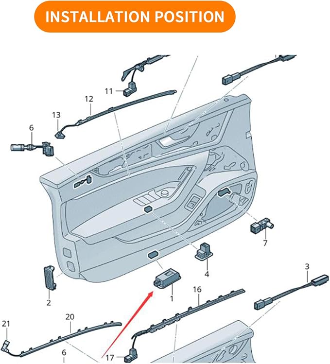 2Pcs Never Fade LED Door Light Logo Projection, Ghost Shadow Puddle Light Compatible for A3/A4/A5/A6/A7/A8/Q3/Q5/Q7/R8/TT/RS/S3/S4/S5/S6 Accessories (4 Rings+Letter)