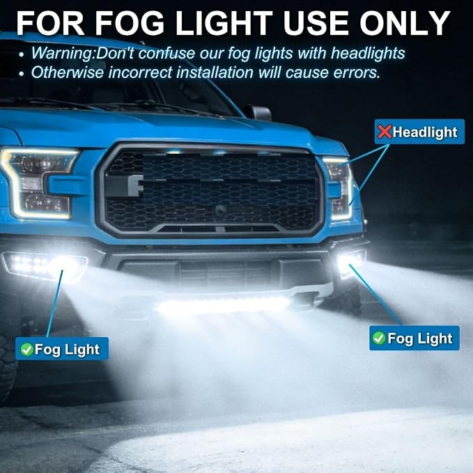 Marsauto 9005 800% Super brighter 9005 Bulbs, 9005 fog Light, 30000 hours lifespan, Light 6000k with White Light 80000LM M1 Series, Pack of 2