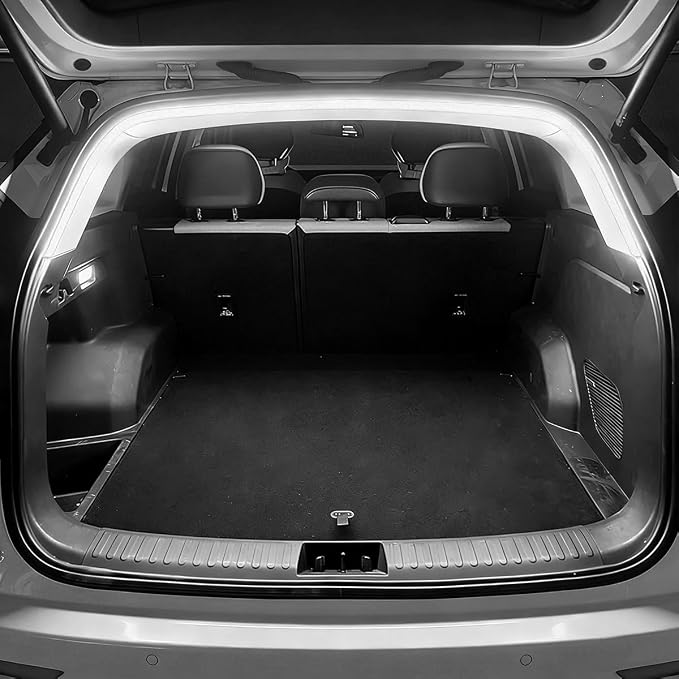 Car Trunk LED Light Strip, 157.5" Flexible Embedded Silicone Vehicle Interior Cargo Area Ambient Lighting, Automotive Trunk LED Light Strip Decor, Universal for SUV Van Truck (White)