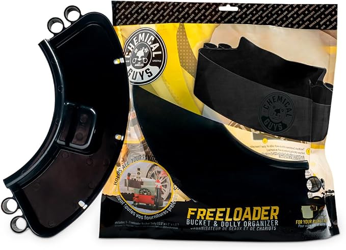 Chemical Guys, Freeloader Bucket Dolly & Detailing Supply Organizer, Black