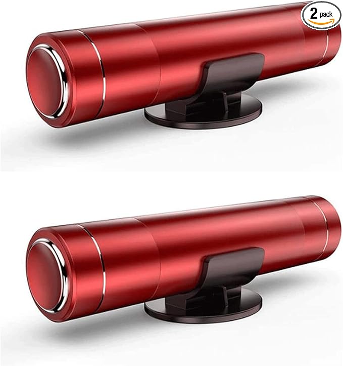 HHXS Window Breaker Seatbelt Cutter,Upgraded Safe Hammer Glass Breaker Under Water,Car Safety Hammer Emergency Escape Tool Safehammer for New Cars Home-(2 Pcs Red)
