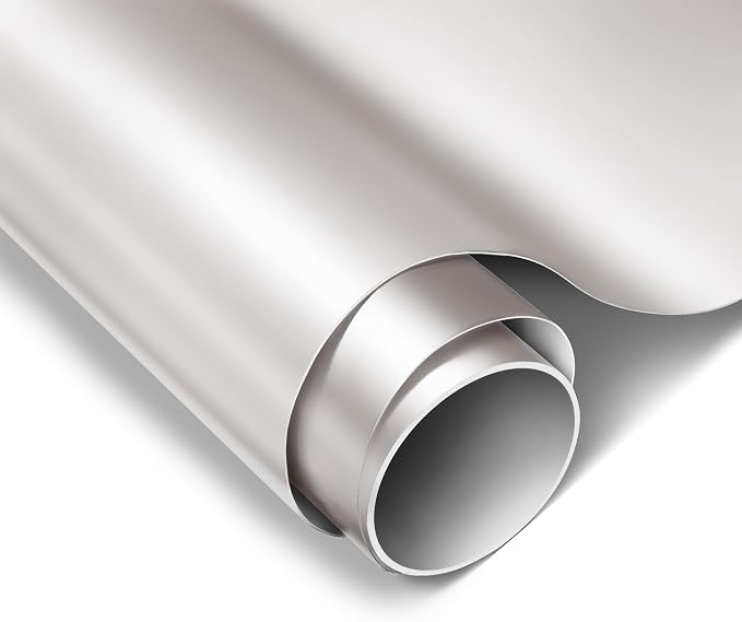 ColorFusion PPF by VViViD, Satin Pearl White Dry Apply PPF Vinyl Car Wrap Roll 20ft x 5ft