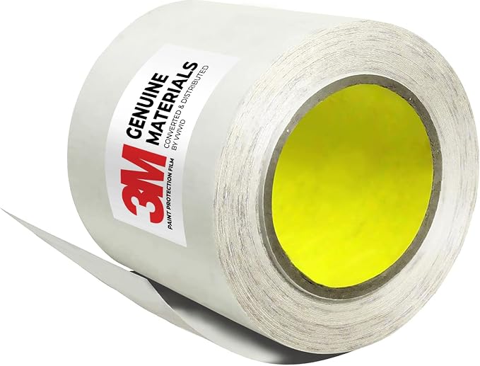 VViViD 3M Clear Paint Protection Vinyl Film 6 Inch x 25 Inch