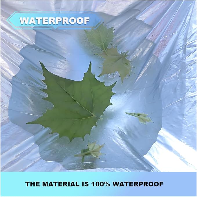 Half Car Cover for Sedan, Waterproof & Dustproof & Snowproof Automotive Windshield Covers, All-Weather Auto Sun Protection with Reflective Straps, 150" Vehicle Sunroof Cover (Hatchback)