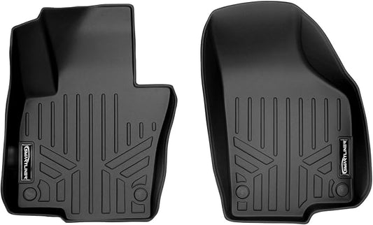 SMARTLINER Custom Fit Floor Mats 1st Row Liner Set for 2009-2017 Volkswagen Tiguan