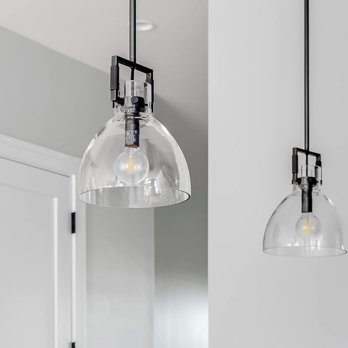 Maxxima G25 LED Light Bulb Globe Filament Bulb, 500 Lumens 2700K, 6 Pack | E26, Warm White, 40 Watt Equal, Standard Edison Vanity Bulb, Great for Kitchen, Living Room, and Bathroom, Non-Dimmable, 120V
