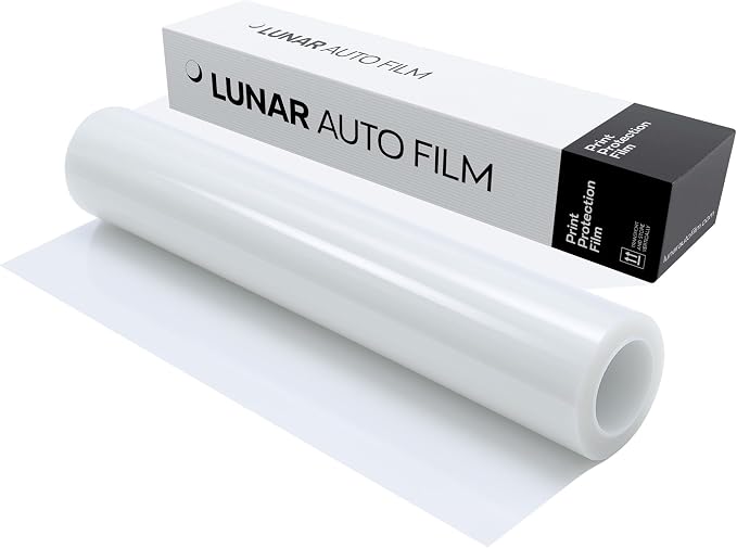 Paint Protection Film – 36" x 50' Roll – Transparent Gloss Finish, Hydrophobic, Self-Healing, Rock Chip Protection, 8.5 mil Thick TPU Clear PPF