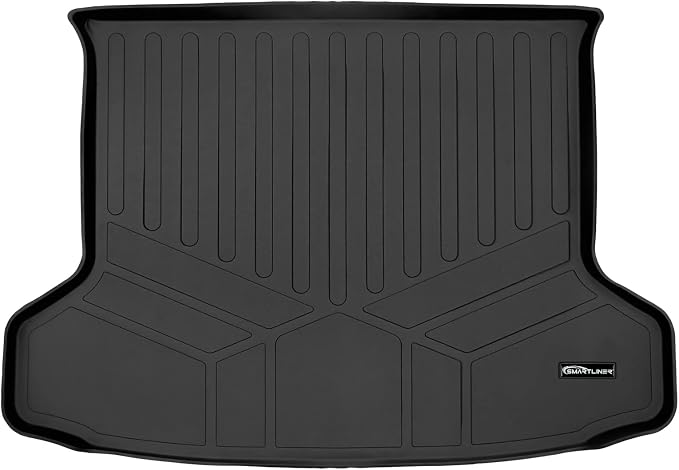 SMARTLINER Cargo Liner for 2019-2020 Infiniti QX50 | Custom Fit · All-Weather TPE · Bhd 2nd Row · Anti-Slip