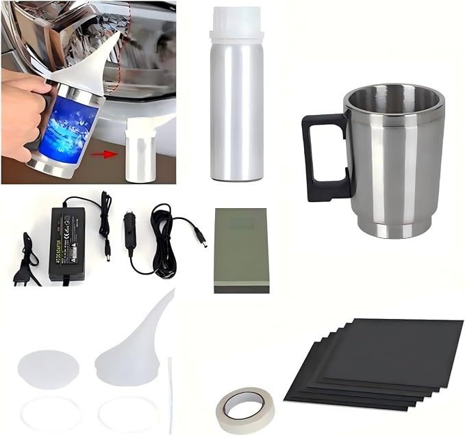 Headlight Restoration Kit, Restauration de Phares avec 100ML Liquide Réparation, Kit de Réparation de Phare Pour Jauni/Flou, Kit Polissage Phare Voiture