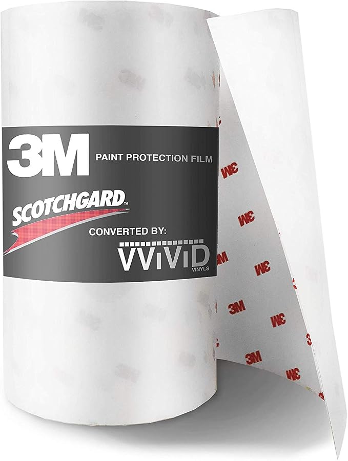 3M Clear Bra Paint Surface Protection Bulk Film Roll 4-by-36-inches