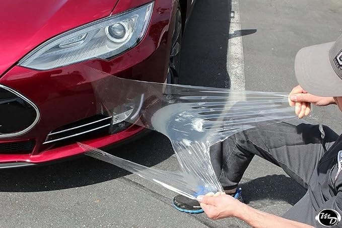 VViViD Clear High Gloss Paint Protection Film (PPF) (12" x 121") Self Healing Wrap Guard