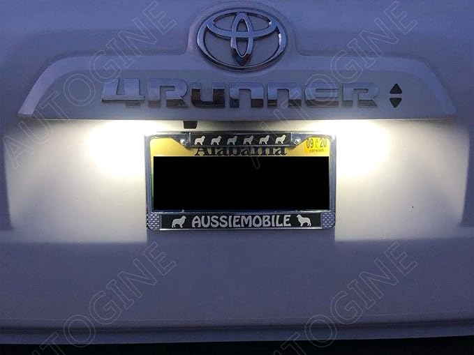 AUTOGINE 13 Piece White Interior LED Lights Kit for Toyota Highlander 2014 2015 2016 2017 2018 2019 Super Bright 6000K Interior LED Light Bulbs Package + Install Tool