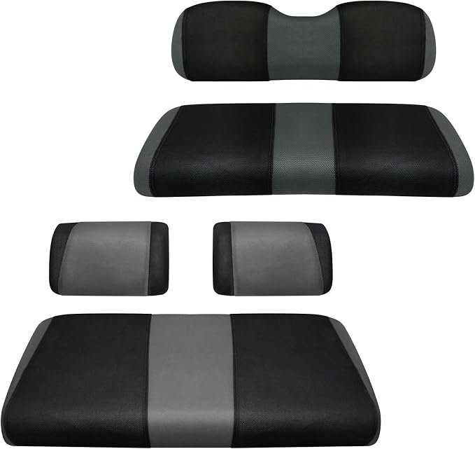 Golf Cart Front Seat Covers for Yamaha G2 G8 G9 G11 G14 G16 G19 G20 G21 G22, Durable Polyester Fabric Yamaha Golf Cart Seat Covers, Breathable Washable