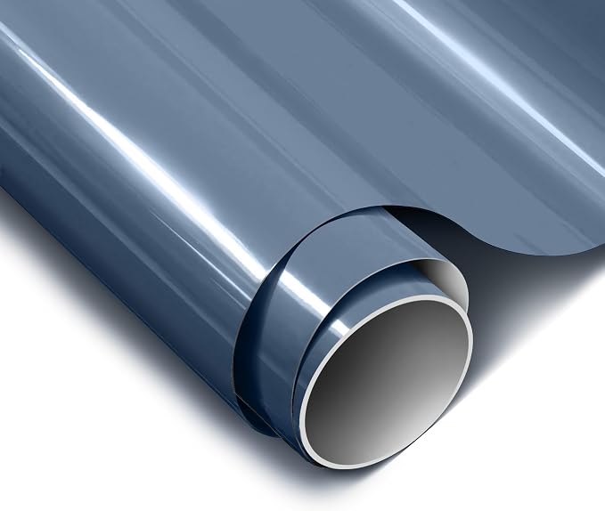 ColorFusion PPF by VViViD, Gloss China Blue Dry Apply PPF Vinyl Car Wrap Roll 10ft x 5ft