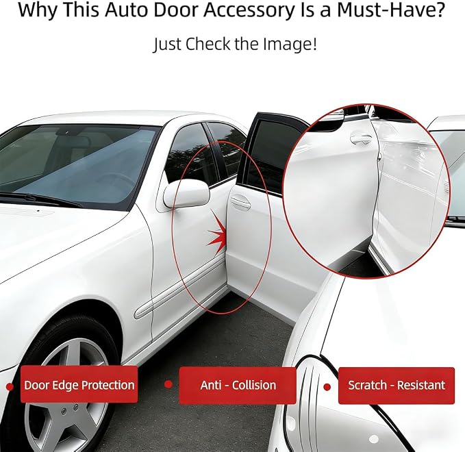 Car Door Protection Kit,Includes Car Door Edge Guards,Car Door Handle Protector,Car Door Sill Protector,Full Set for Cars Trucks SUVs,Scratch Protection.