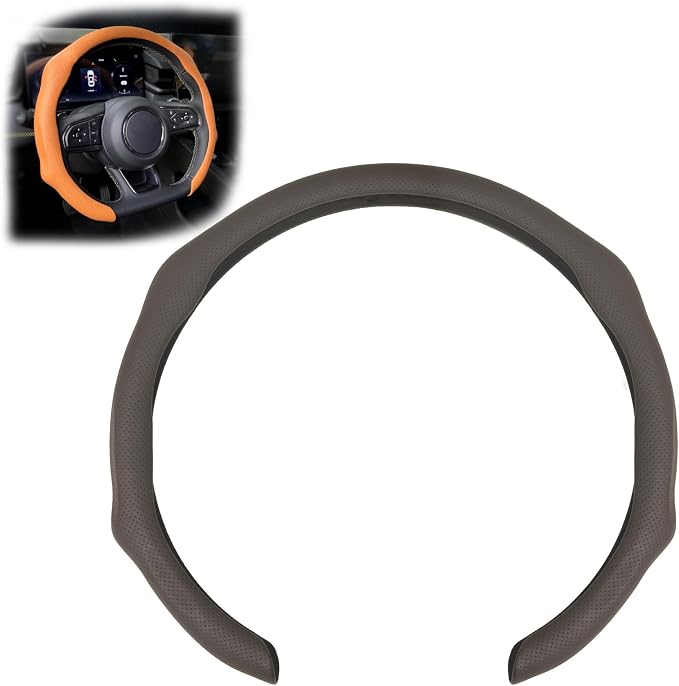 Breathable Non-Slip Ultra-Thin Steering Wheel Cover,Car Steering Wheel Cover Wheel Cover Protector,Atmungsaktive, rutschfeste und ultradünne Lenkradabdeckung