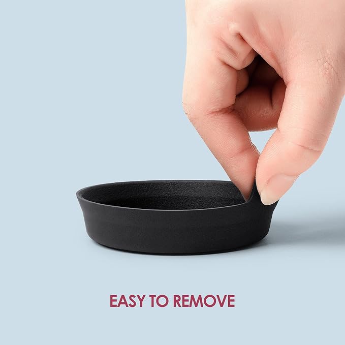 LEORAY Car Coasters for Cup Holder Silicone Car Cup Holder Coasters Pack of 2