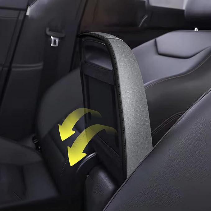 AOMSAZTO Armrest for 2006-2011 Honda Civic Light Gray