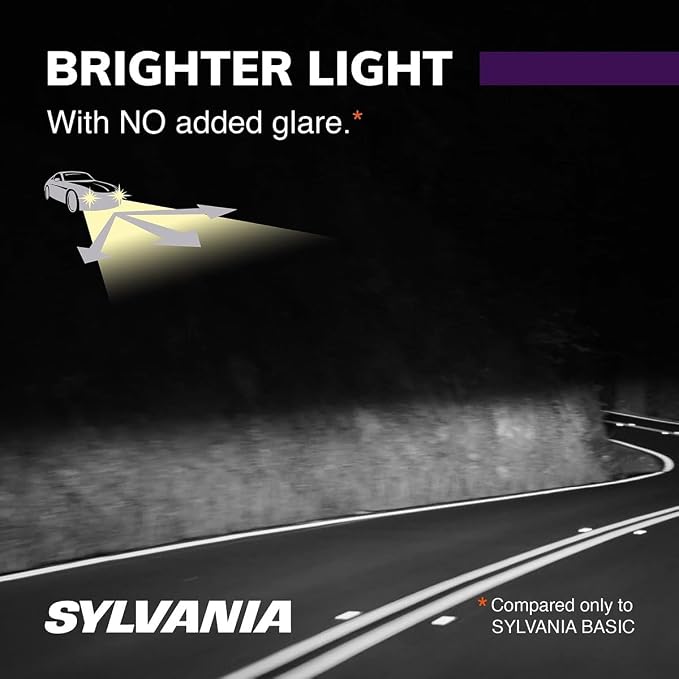 SYLVANIA - H13 XtraVision - High Performance Halogen Headlight Bulb, High Beam, Low Beam and Fog Replacement Bulb (Contains 2 Bulbs)
