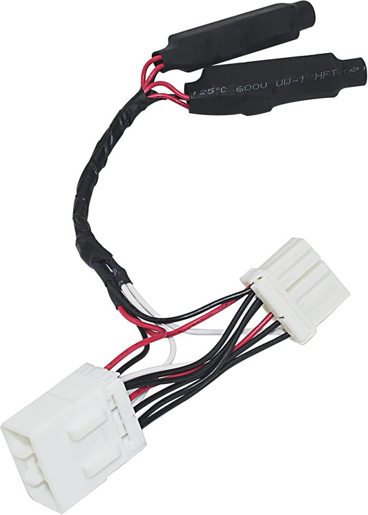 Equalizer,LED Load Blinker Turn Signal Lights Resistor Flasher Relay Fix fits for Harley Touring Electra Glide Road Glide Street Glide Road King Softail Dyna, Plug and Play