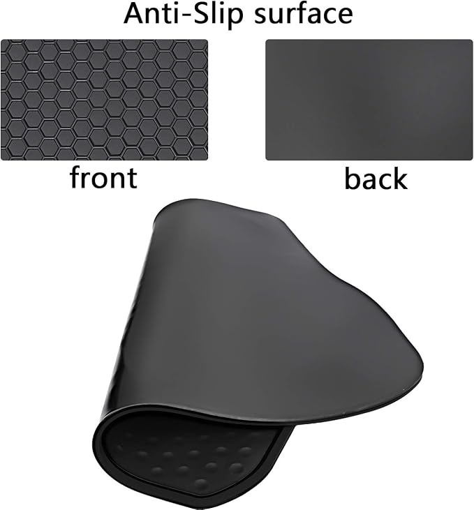 Car Rubber Floor Mat Custom Fit for Toyota Corolla Sedan 2014 2015 2016 2017 2018 2019 Automatic Transmission Black Red Auto Liner Mats All Weather Heavy Duty Odorless No im Hatchback Model