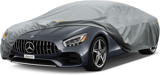 Kayme Heavy Duty Car Cover Custom Fit Mercedes-Benz AMG GT (2015-2021) Waterproof All Weather for Automobiles, Full Exterior Covers Sun Rain UV Protection.（Deliver About 3-10 Days）