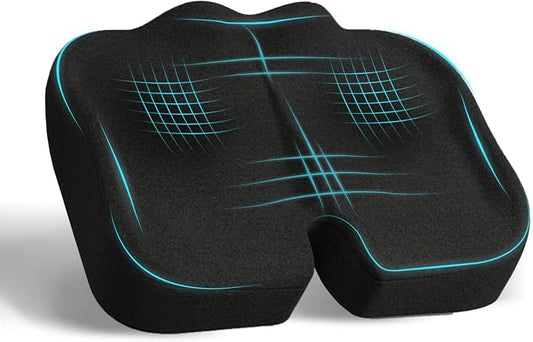 Stadium Seat Cushion - Extra Thick 50D High Density Bleacher Cushion | Premium Cushions with Carry Handle. Non-Slip Design for Stadium Cushions for Bleachers and Outdoor Sports Games 1-Pack.