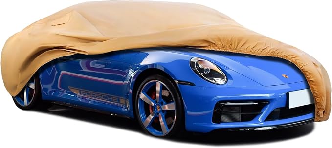 Heavy Duty Outdoor Car Cover Custom Fit for 2011-2026 Porsche 911,Windproof All Weather Waterproof Sun Rain UV Dust Snow Protection Outdoor Car Covers