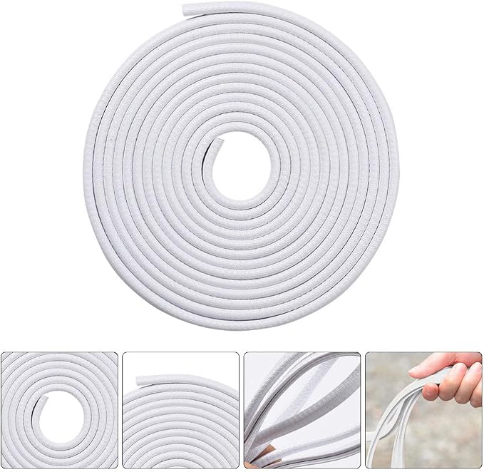 Garneck Car Door Edge Guards Rubber U Shape Edge Trim Seal Strips Protector Car Door Edge Protection for Auto Vehicle 10M
