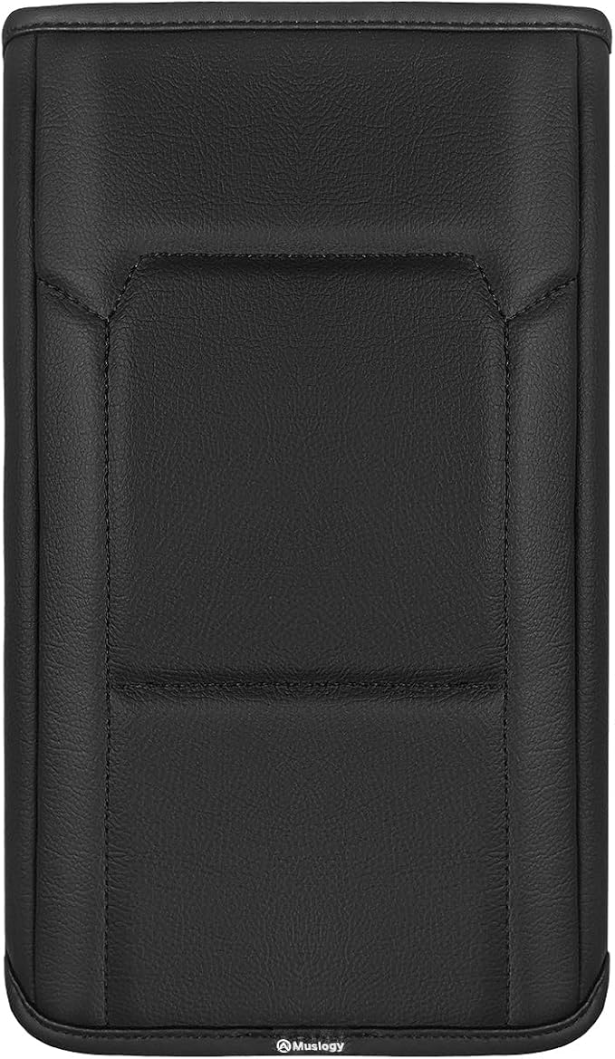 Muslogy Center Console Armrest Cover Fit for Ford Bronco 2021 2022 2023 2024 2025 2026 Accessories, Comfort Armrest Pad Console Lid Cushion Vegan Leather Regular Thick