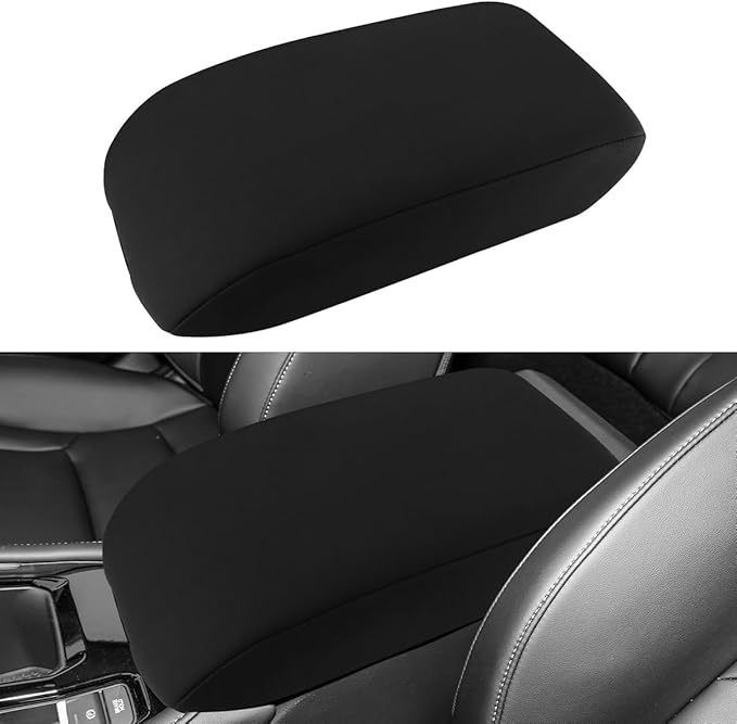 INTGET Car Center Console Armrest Cover for 2025 Honda Accord Accessories 2023 2024 Leather Arm Rest Box Lid Middle Console Seat Cover Protector(Neoprene,2023+)