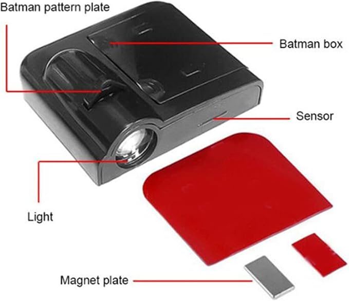 Projector Car Door Step Courtesy Welcome Lights Puddle LED Lights Puddle Lights Car Door Light for Led Door Projection Courtesy (Type 1)