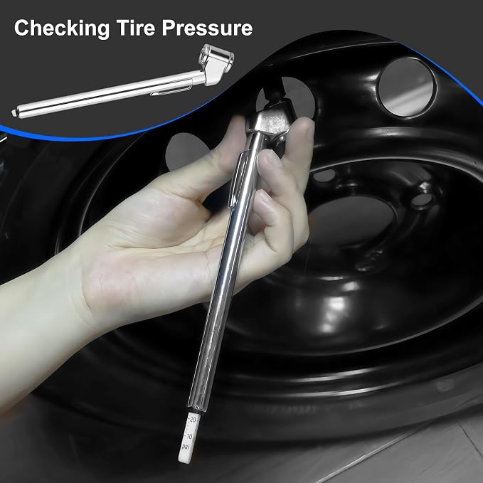 Tire Plug Kit Heavy Duty Professional - 67 Pcs Tire Repair Kit with Plugs for Car, Truck, SUV, Motorcycle, Semi Truck, Tractor, RV & ATV - Tire Repair Tools to Fix Punctures