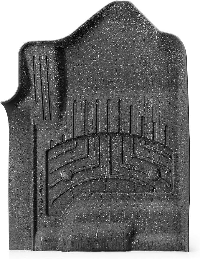 WeatherTech FloorLiner HP Custom Fit Floor Mats for Jeep Wrangler 4-Door, Wrangler Unlimited 4-Door, Wrangler 4-Door Rubicon 392-1st & 2nd Row (441313-1-2IM), Black
