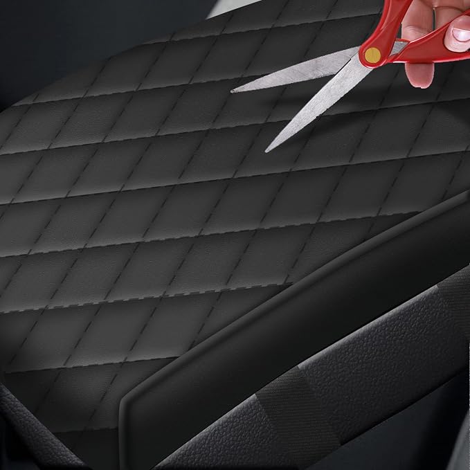 AOMSAZTO Console Pad for 2012-2015 Honda Civic Armrest Pad for Honda Civic Memory Foam Black